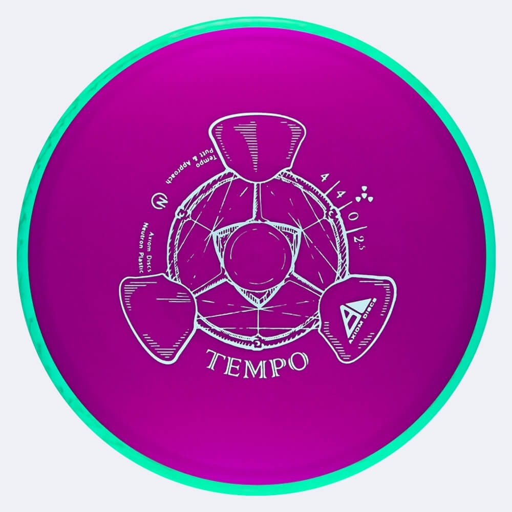 Axiom Tempo in violett, im Neutron Kunststoff und ohne Spezialeffekt