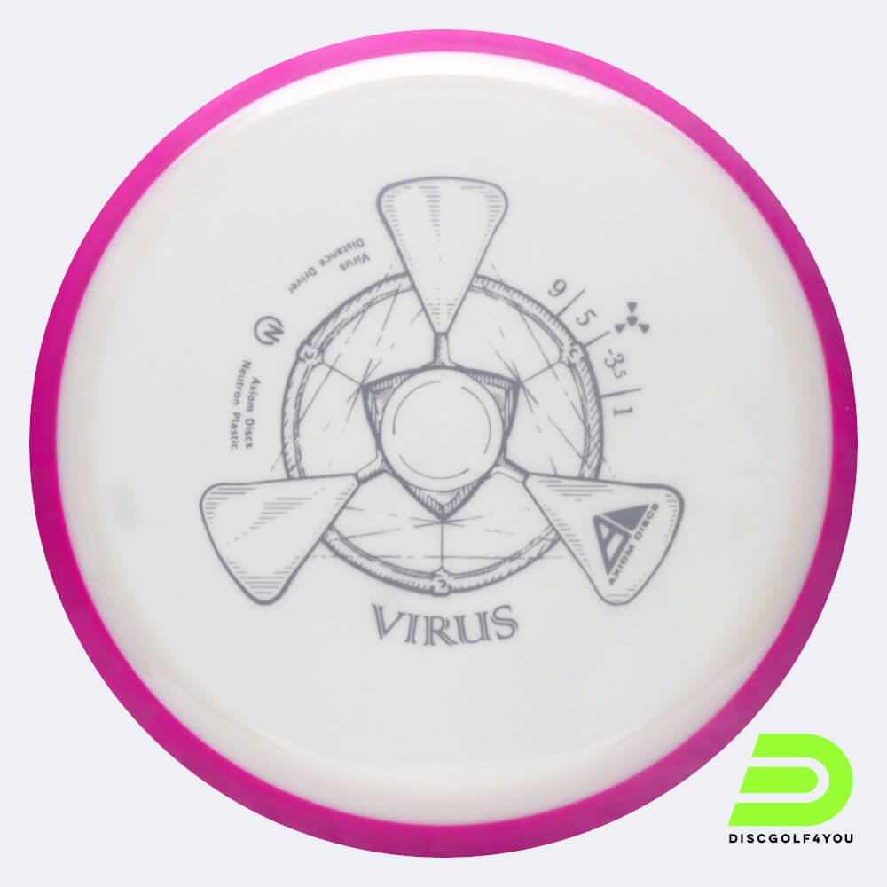 Axiom Virus in white, neutron plastic