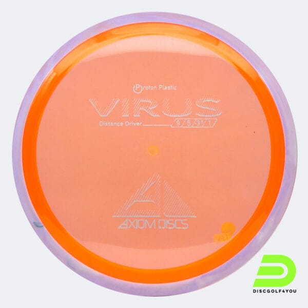Axiom Virus in orange, im Proton Kunststoff und ohne Spezialeffekt