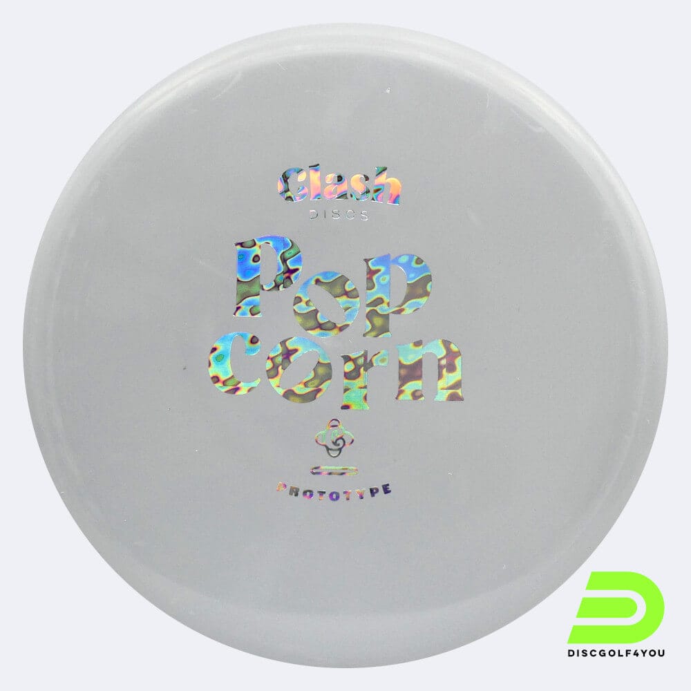 Clash Discs Popcorn in grey, softy plastic