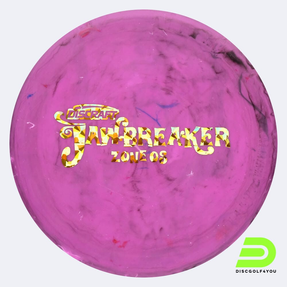 Discraft Zone OS in rosa, im Jawbreaker Kunststoff und burst Spezialeffekt