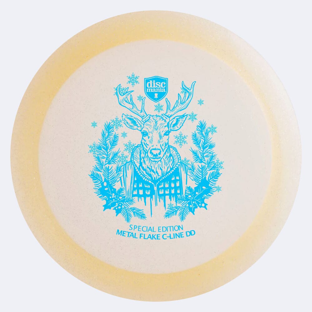 Discmania DD Special Edition in kristallklar, im Metal Flake C-line Kunststoff und ohne Spezialeffekt