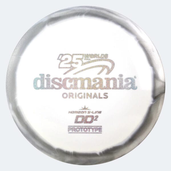 Discmania DD2 Worlds Fundraiser in silver, s-line horizon plastic