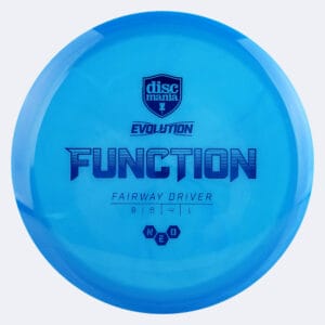 Discmania Function in blau, im Neo Kunststoff und ohne Spezialeffekt