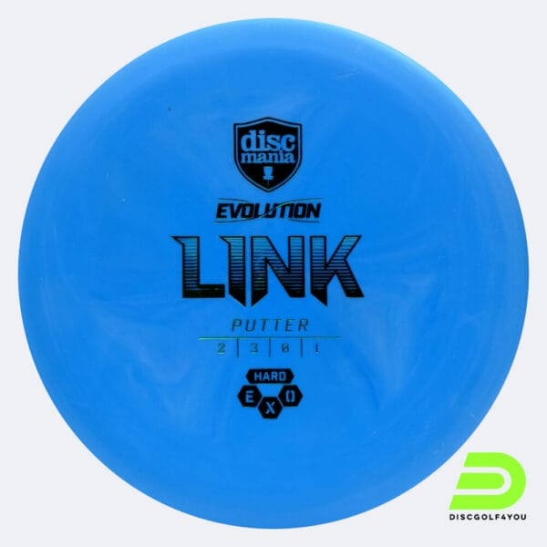 Discmania Link in blau, im Exo Hard Kunststoff und ohne Spezialeffekt