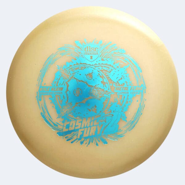 Discmania Logic Cosmic Fury Kyle Klein Signature Series in türkis, im Metal Flake Lumen Kunststoff und ohne Spezialeffekt