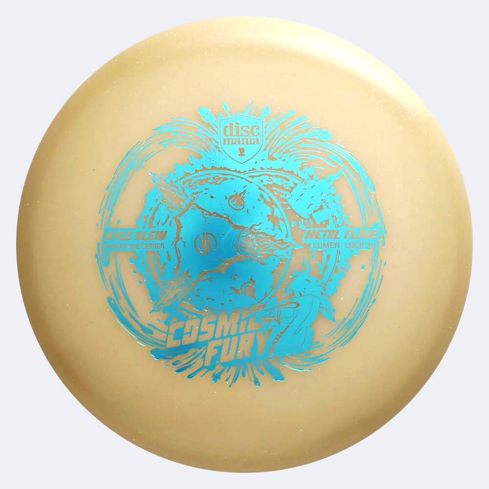 Discmania Logic Cosmic Fury Kyle Klein Signature Series in türkis, im Metal Flake Lumen Kunststoff und ohne Spezialeffekt