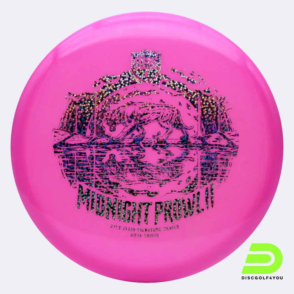 Discmania Midnight Prowl 2 Origin - Kyle Klein Signature Series in pink, meta plastic