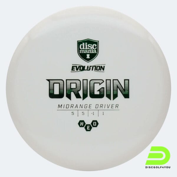 Discmania Origin in white, neo plastic