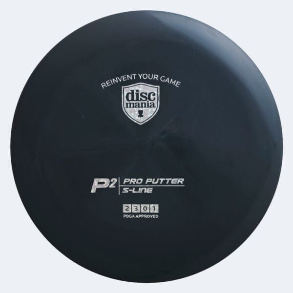 Discmania P2 in grau, im S-Line Kunststoff und ohne Spezialeffekt