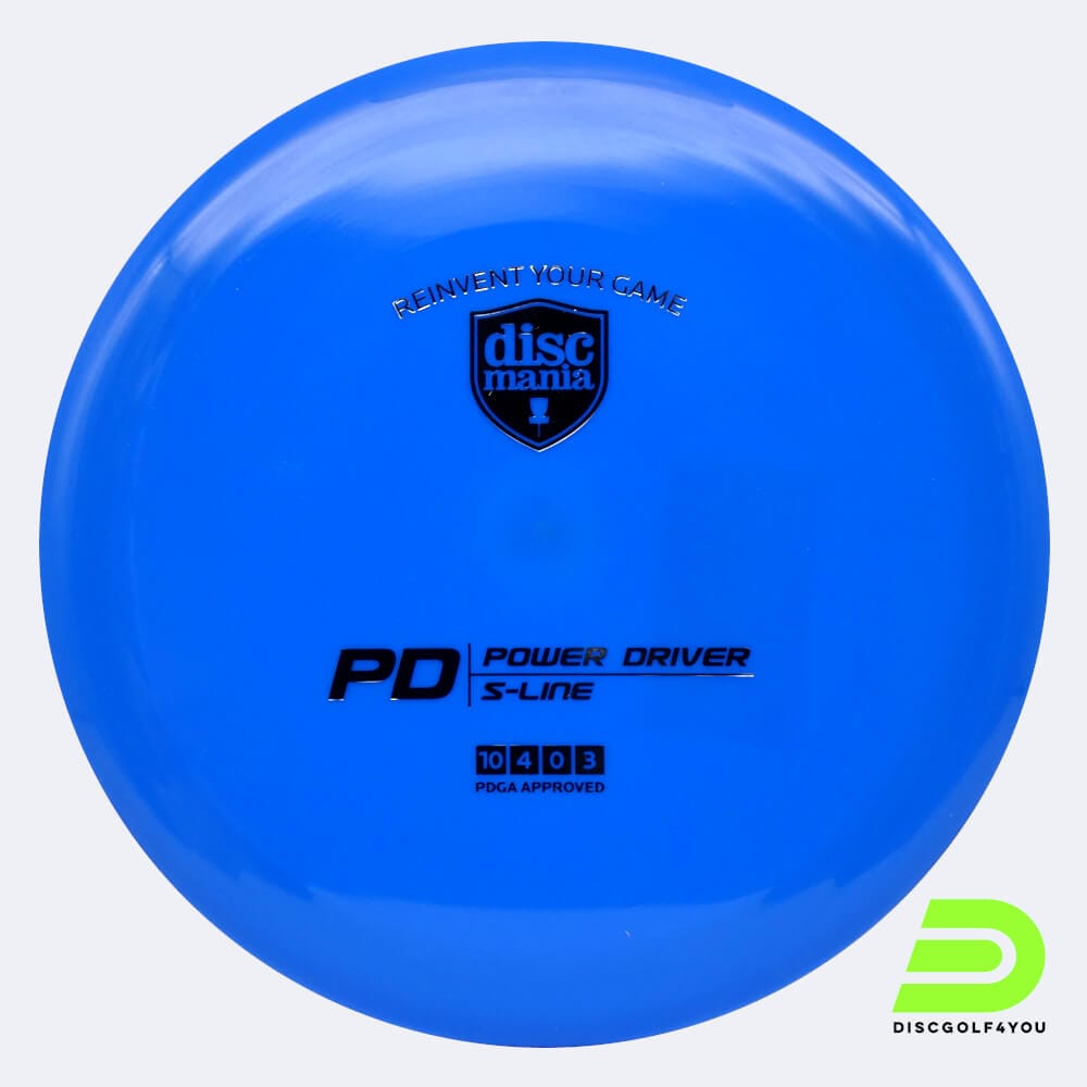 Discmania PD in violett, im S-Line Kunststoff und ohne Spezialeffekt