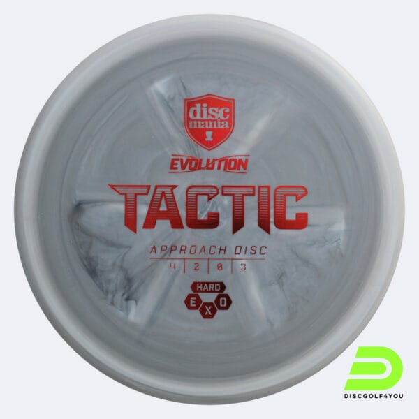 Discmania Tactic in grey, exo hard plastic
