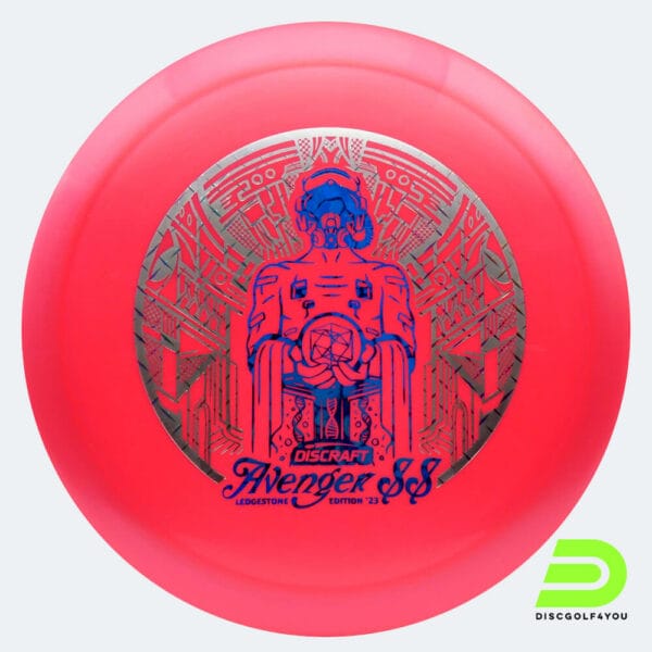 Discraft Avenger SS 2023 Ledgestone Edition in pink, big z plastic