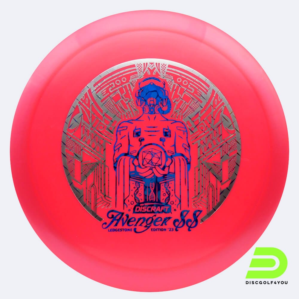 Discraft Avenger SS 2023 Ledgestone Edition in pink, big z plastic
