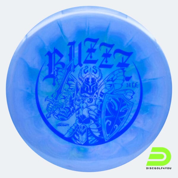 Discraft Buzzz SS Ledgestone Edition in blau, im ESP Kunststoff und burst Spezialeffekt