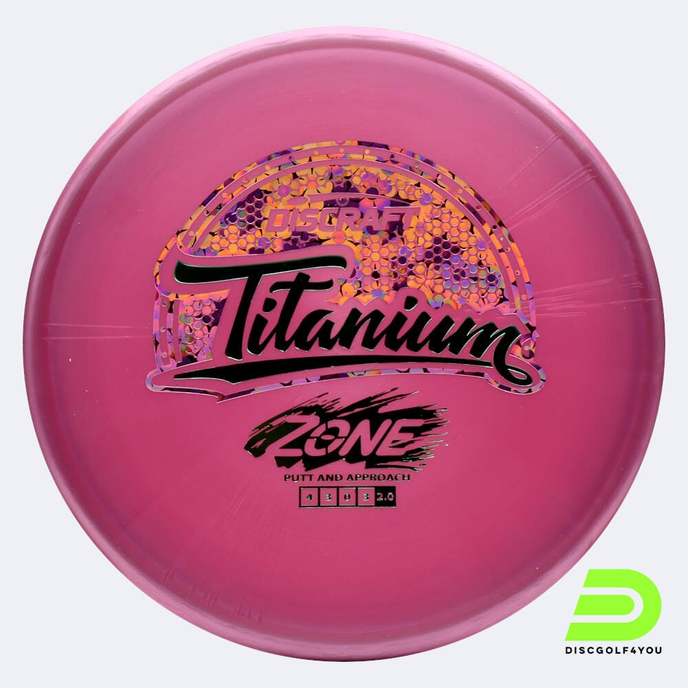 Discraft Buzzz in rosa, im Titanium Kunststoff und ohne Spezialeffekt