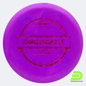 Discraft Challenger SS in violett, im Putter Line Kunststoff und ohne Spezialeffekt
