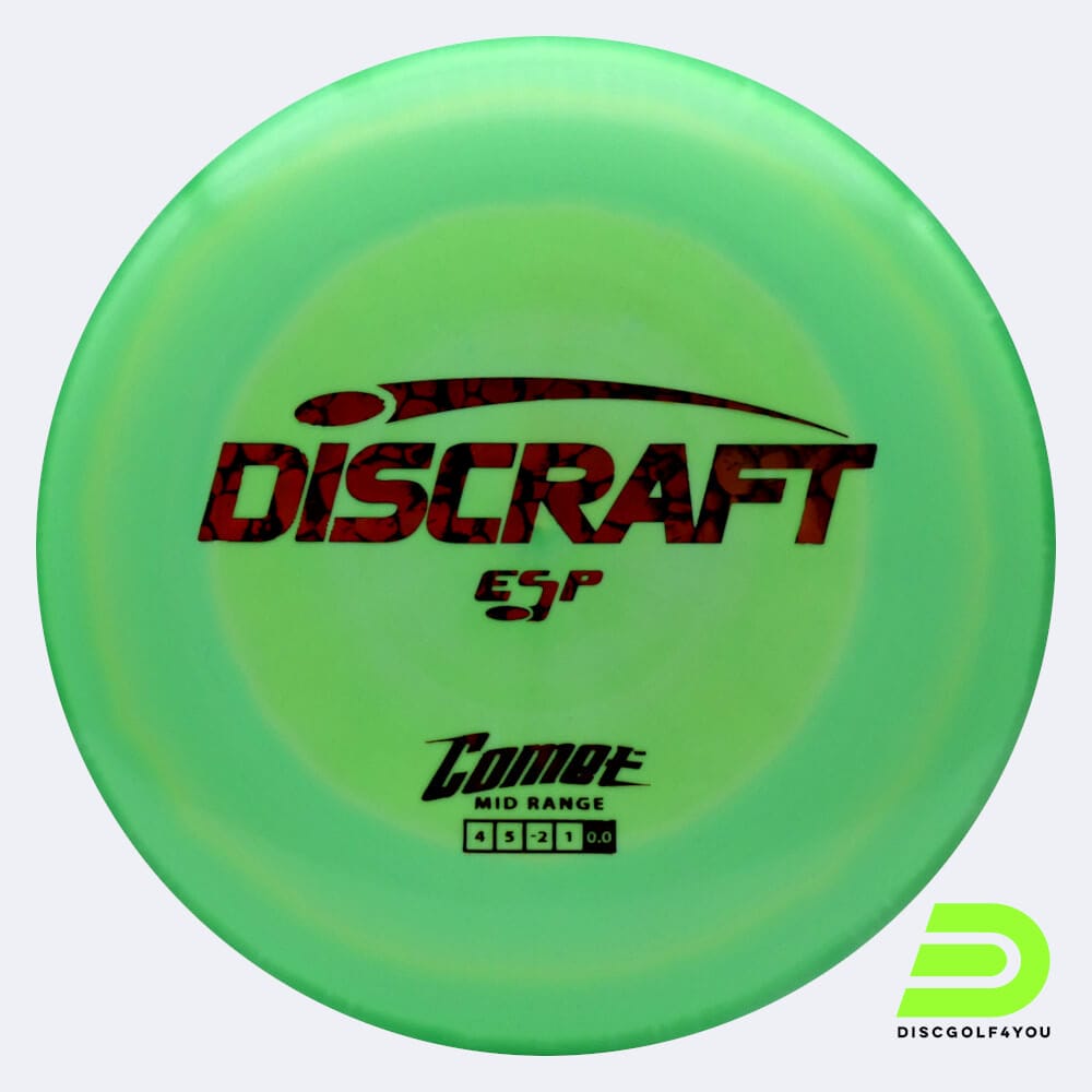 Discraft Comet in hellgrün, im ESP Kunststoff und ohne Spezialeffekt