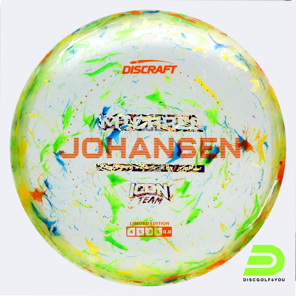 Discraft Comet Michael Johansen Tour Series in hellgrün, im Jawbreaker Z FLX Kunststoff und ohne Spezialeffekt