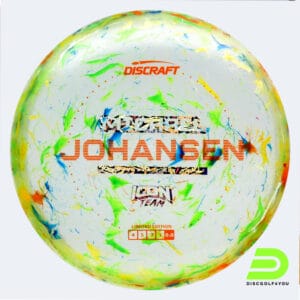 Discraft Comet Michael Johansen Tour Series in light-green, jawbreaker z flx plastic