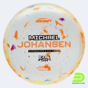 Discraft Comet Michael Johansen Tour Series in orange, im Jawbreaker Z FLX Kunststoff und ohne Spezialeffekt
