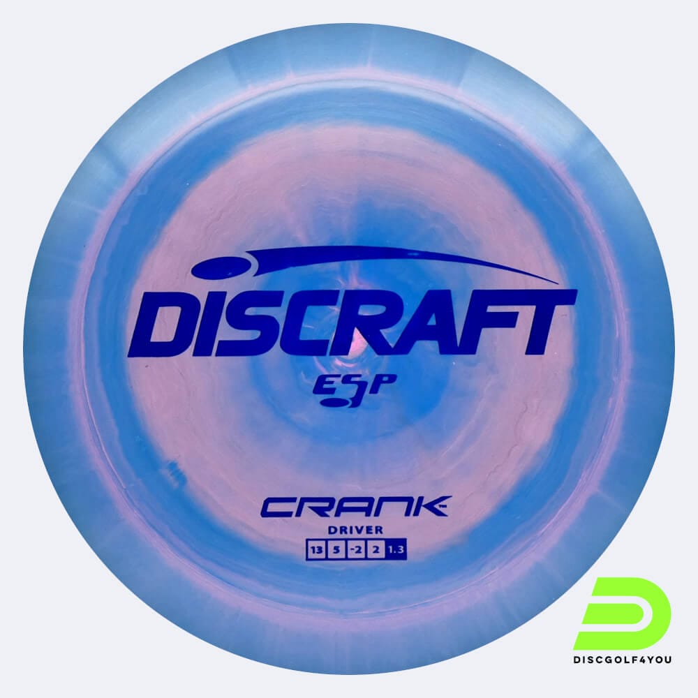 Discraft Crank in blue, esp plastic