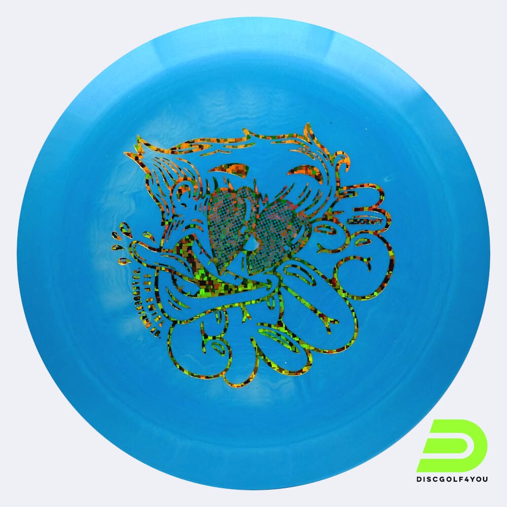 Discraft Crush 2023 Ledgestone Edition in blau, im ESP Kunststoff und ohne Spezialeffekt