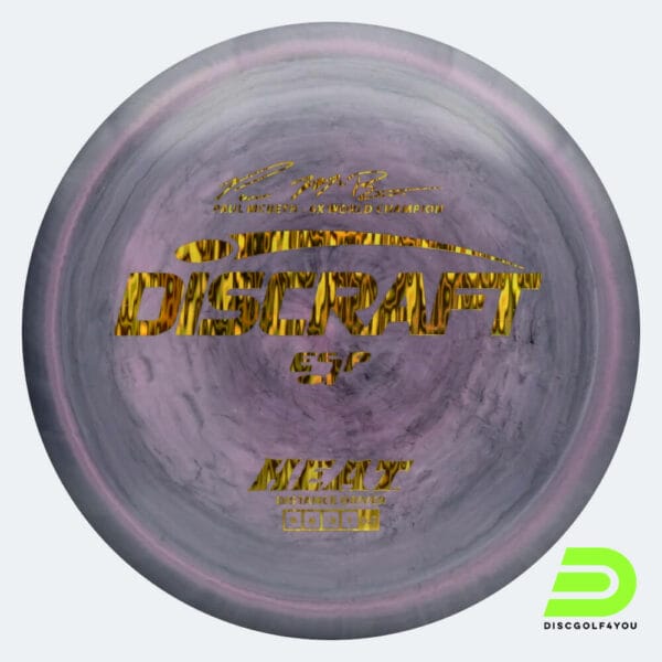 Discraft Heat - Paul McBeth Signature Series in grau, im ESP Kunststoff und burst Spezialeffekt