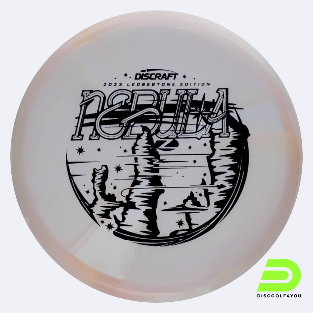 Discraft Nebula 2023 Ledgestone Edition in rosa, im Z Swirl Kunststoff und ohne Spezialeffekt