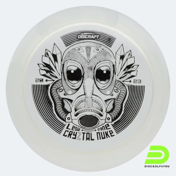Discraft Nuke 2023 Ledgestone Edition in kristallklar, im Crystal Kunststoff und ohne Spezialeffekt