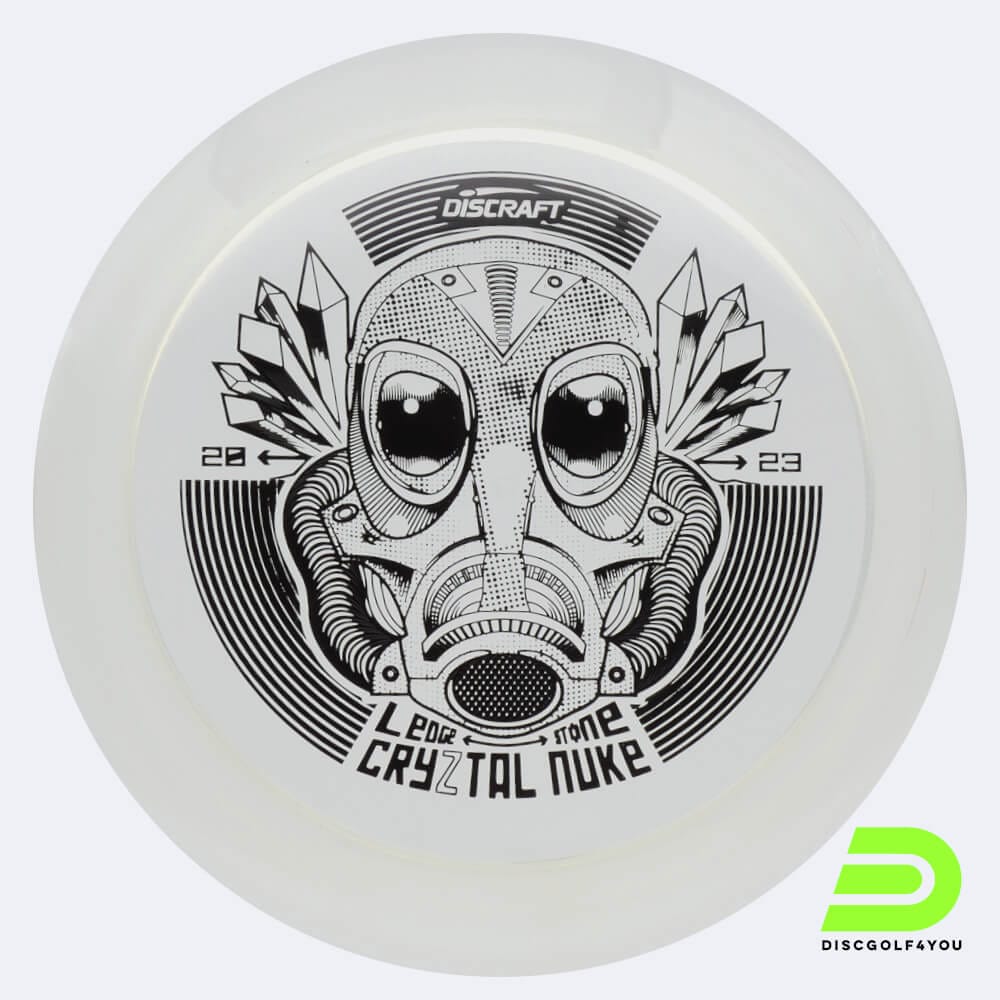 Discraft Nuke 2023 Ledgestone Edition in kristallklar, im Crystal Kunststoff und ohne Spezialeffekt