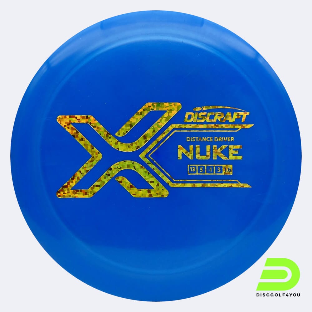 Discraft Nuke in blau, im X-Line Kunststoff und ohne Spezialeffekt