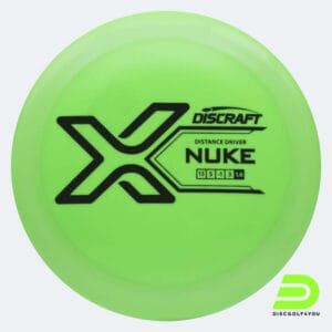 Discraft Nuke in hellgrün, im X-Line Kunststoff und ohne Spezialeffekt