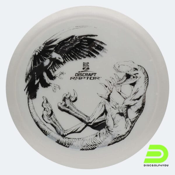Discraft Raptor in weiss, im Big Z Kunststoff und ohne Spezialeffekt