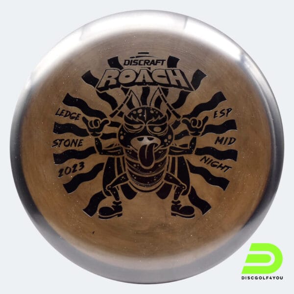 Discraft Roach 2023 Ledgestone Edition in black, midnight esp plastic