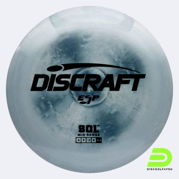 Discraft Sol in grau, im ESP Kunststoff und burst Spezialeffekt
