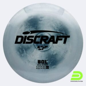 Discraft Sol in grey, esp plastic and burst effect