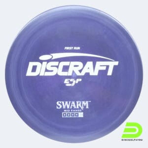 Discraft Swarm in violett, im ESP Kunststoff und first run Spezialeffekt