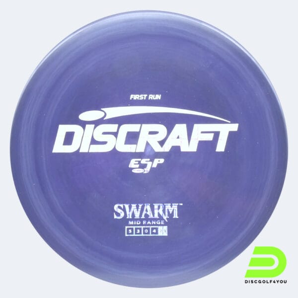 Discraft Swarm in violett, im ESP Kunststoff und first run Spezialeffekt