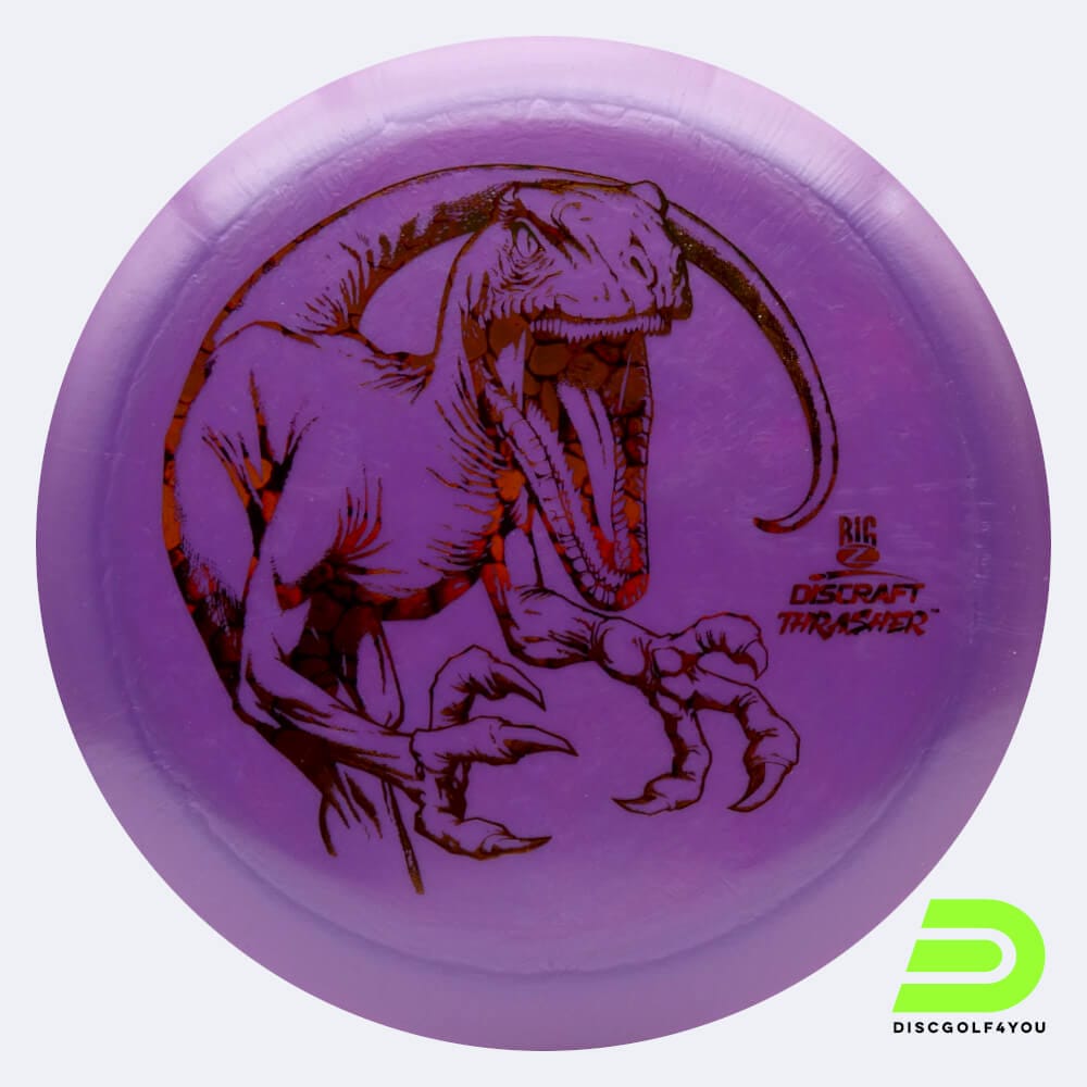 Discraft Thrasher in violett, im Big Z Kunststoff und ohne Spezialeffekt