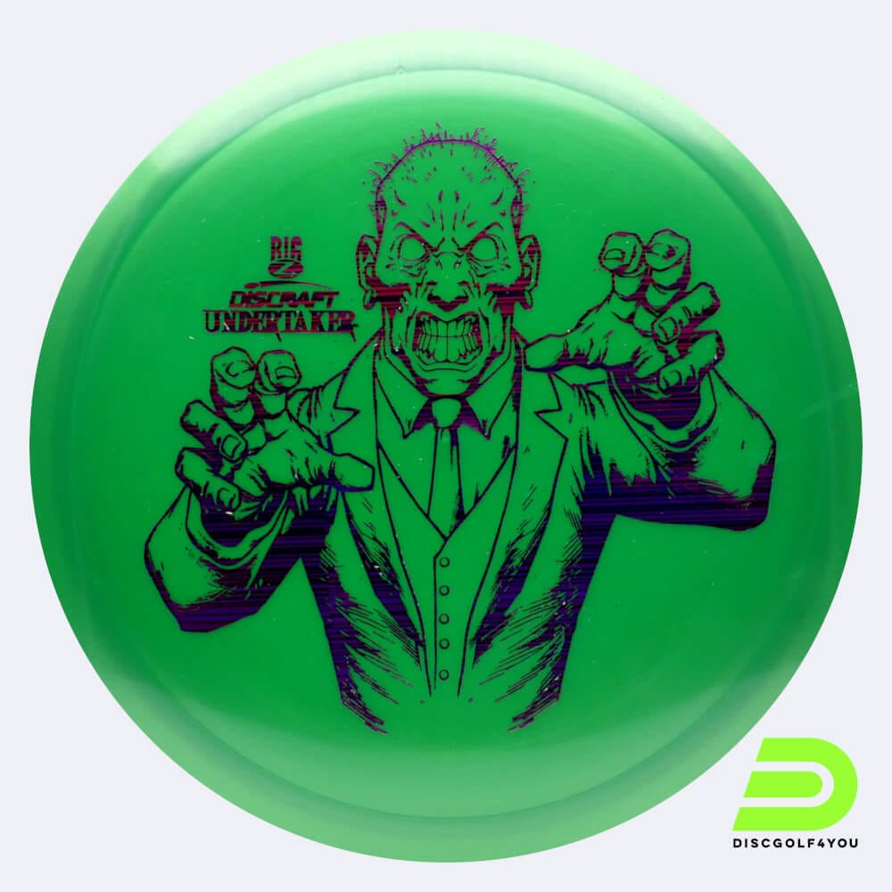 Discraft Undertaker in grün, im Big Z Kunststoff und ohne Spezialeffekt