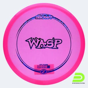 Discraft Wasp in rosa, im Z-Line Kunststoff und ohne Spezialeffekt