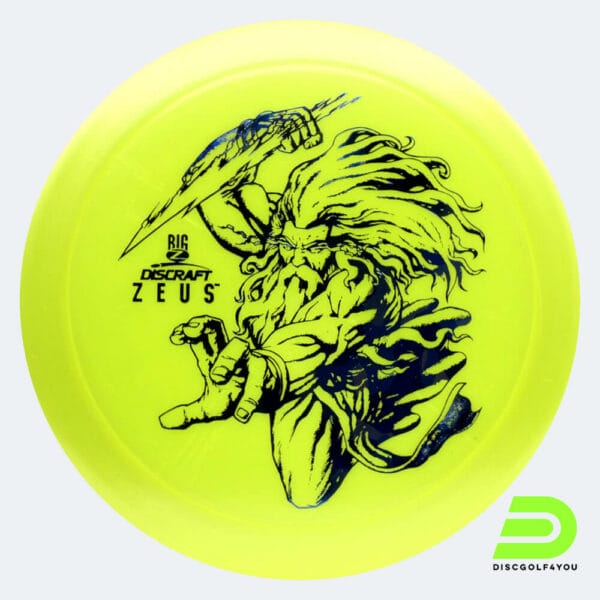 Discraft Zeus in gelb, im Big Z Kunststoff und ohne Spezialeffekt
