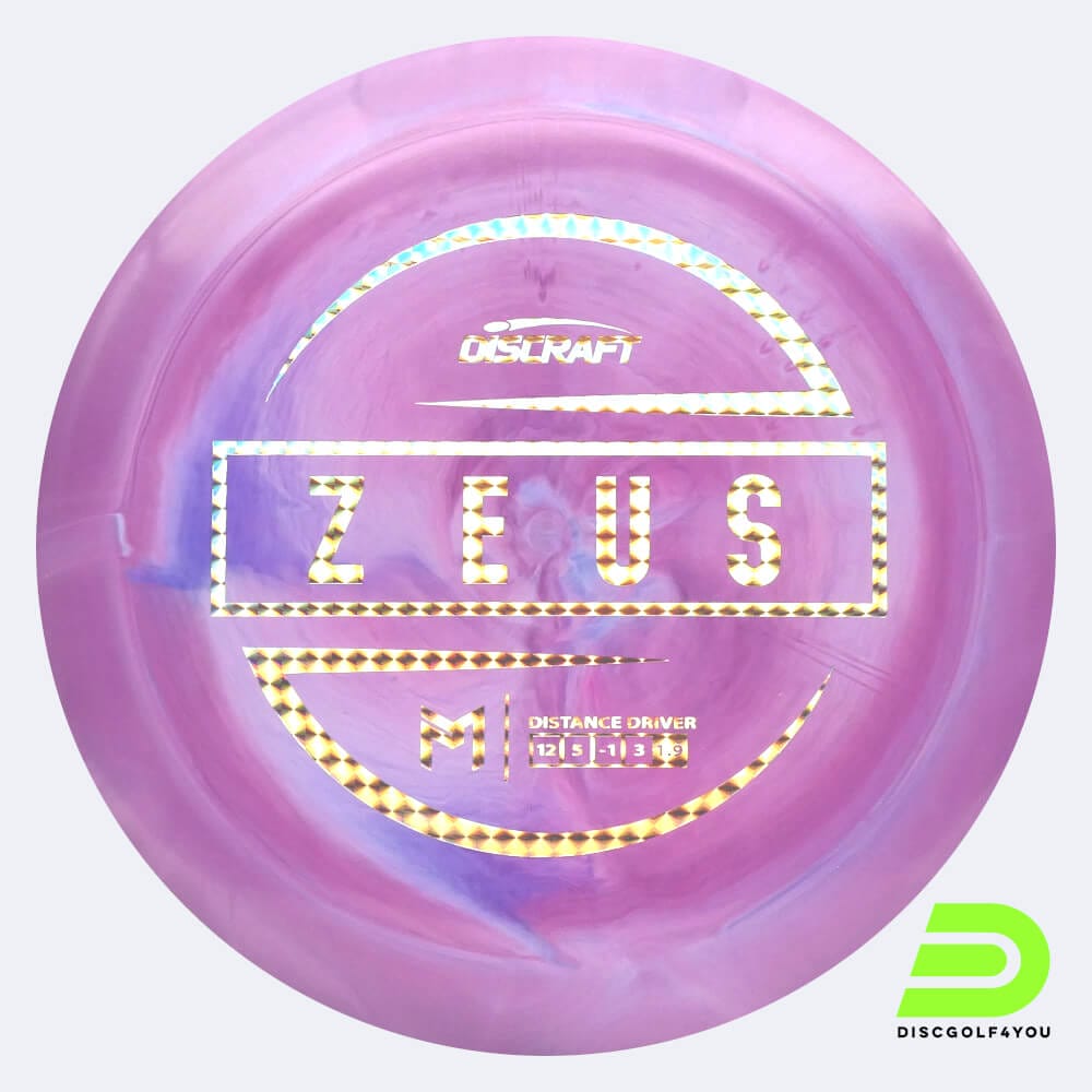Discraft Zeus - Paul McBeth Signature Series in pink, esp plastic and burst effect