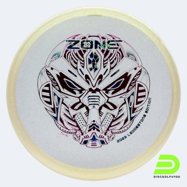 Discraft Zone 2023 Ledgestone Edition in crystal-clear, colourshift z plastic