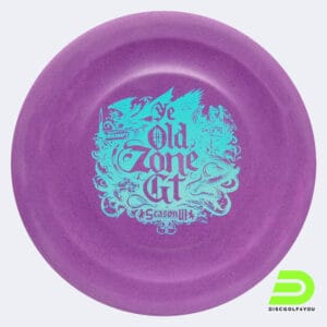 Discraft Zone GT Ledgestone Edition in violett, im Rubber Blend Kunststoff und ohne Spezialeffekt