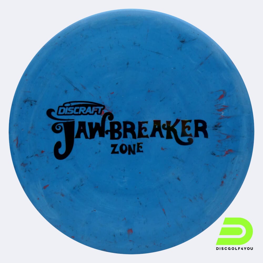 Discraft Zone in blau, im Jawbreaker Kunststoff und ohne Spezialeffekt