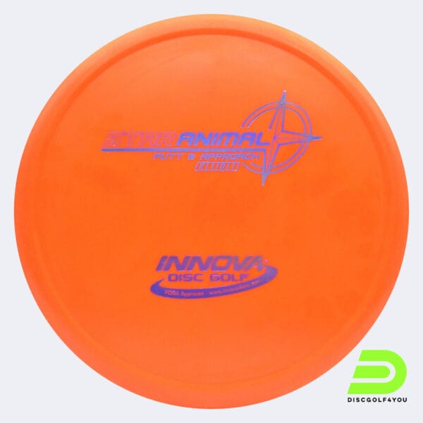 Innova Animal in classic-orange, star plastic