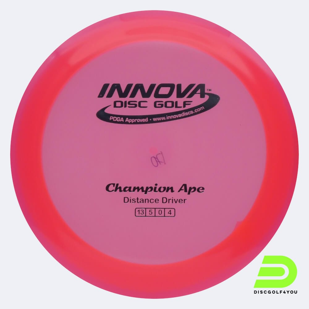 Innova Ape in rosa, im Champion Kunststoff und ohne Spezialeffekt