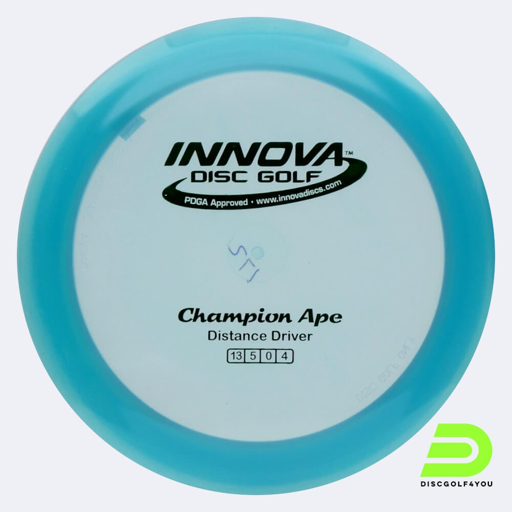 Innova Ape in türkis, im Champion Kunststoff und ohne Spezialeffekt